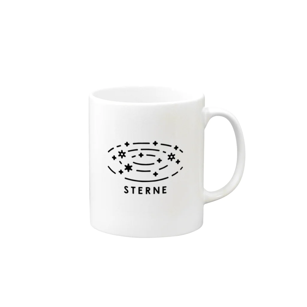 BAKA DE YOKATTAのSTERNE COFFEE LABORATORY ”LOGO“ マグカップの取っ手の右面