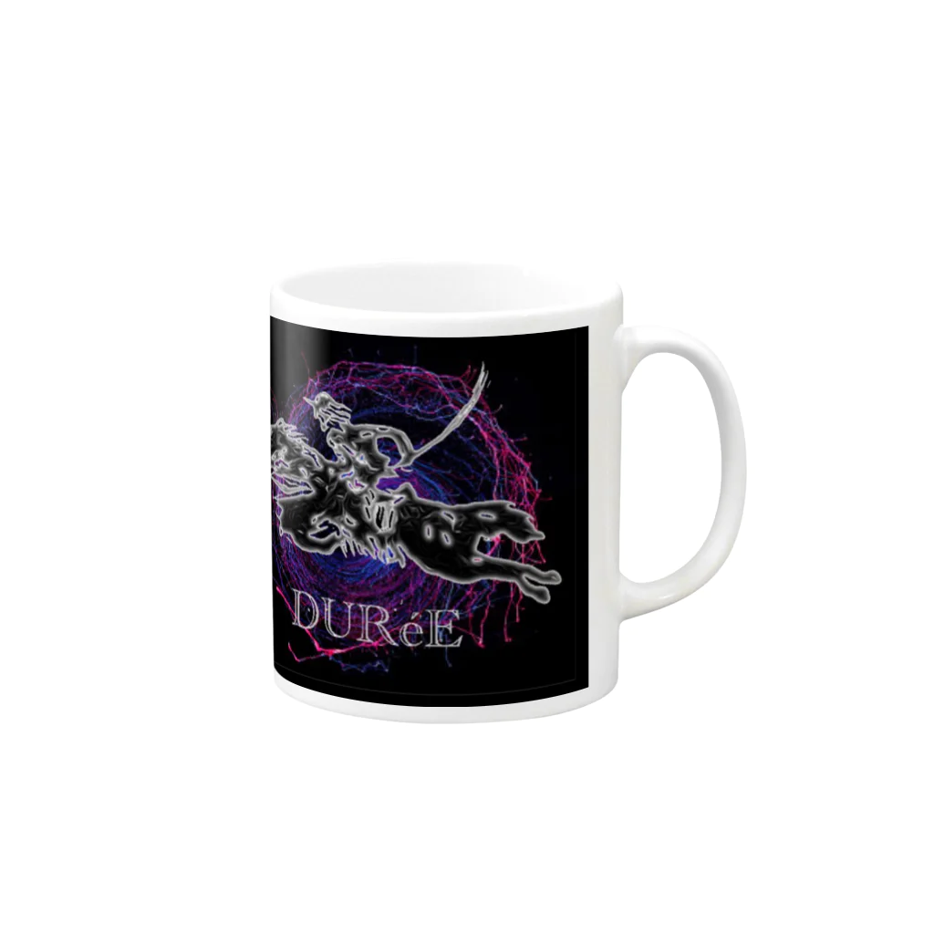 DURéEのDURéEブラックレーベル Mug :right side of the handle