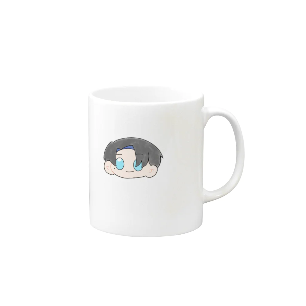 音海ソラ【激ロー配信者（？）】のゆるっとそらしり～ず Mug :right side of the handle