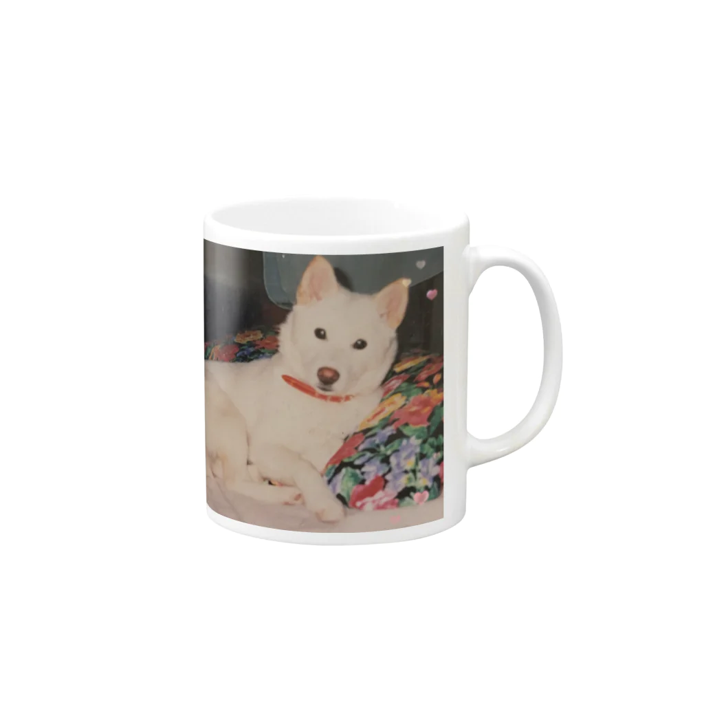 ♪mamashiro♪のリョク君 Mug :right side of the handle