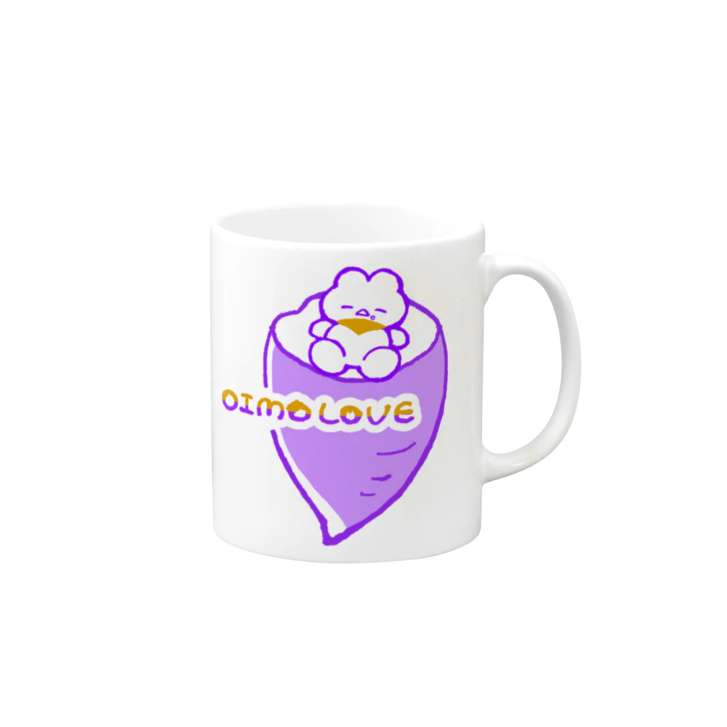 るびのoimo_love Mug :right side of the handle