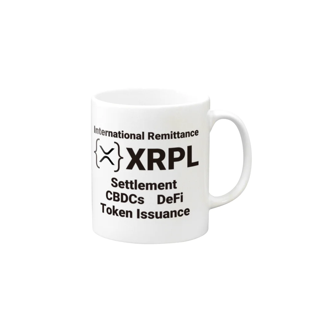 Pana@XRPのXRPL_1 Mug :right side of the handle