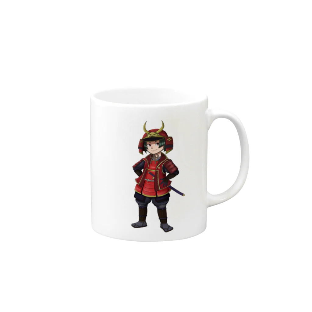 かいのすけ歴史のかいのすけ君 Mug :right side of the handle