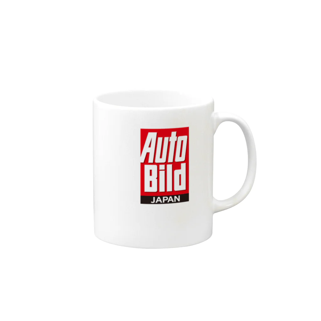 AUTO_BILD_JAPANのAutoBild Japan Logo Goods(SHIKAKU) マグカップの取っ手の右面