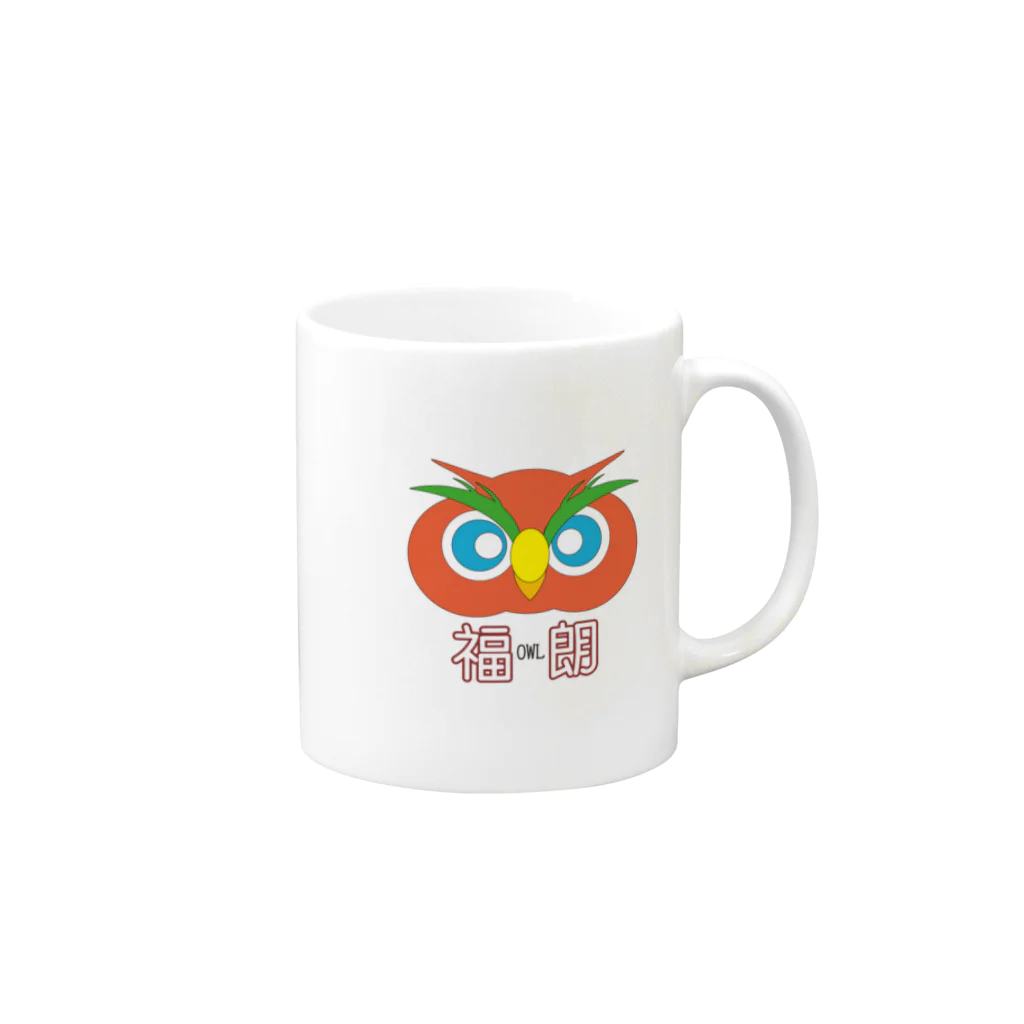 genの福朗くん Mug :right side of the handle