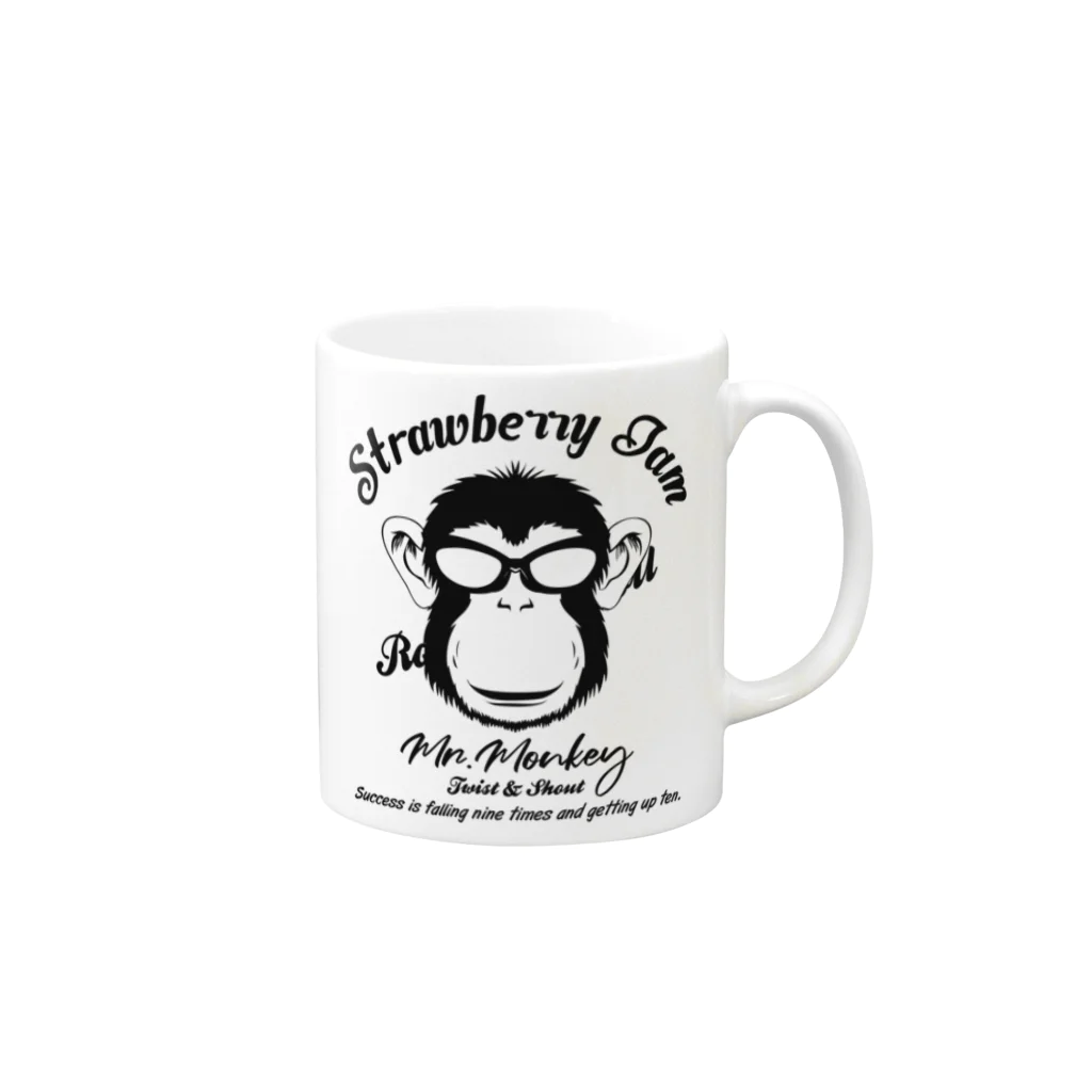 JOKERS FACTORYのMR.MONKEY Mug :right side of the handle