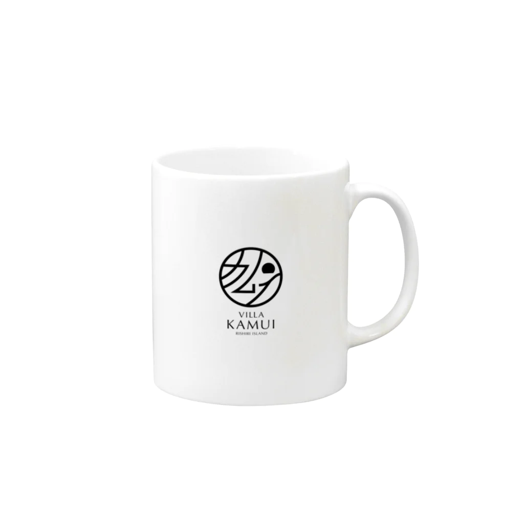 VILLA-KAMUIのVILLA KAMUI Mug :right side of the handle