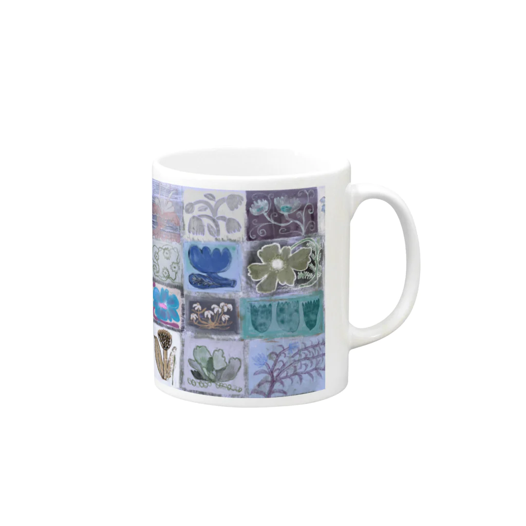 kannnnaのGarden Mug :right side of the handle