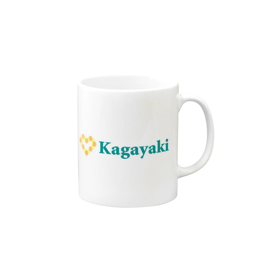 かがやき株式会社のかがやきデザイン Mug :right side of the handle