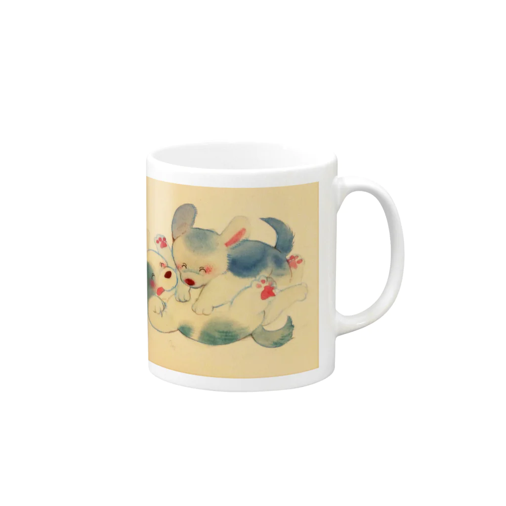 VULCANのわんこ Mug :right side of the handle