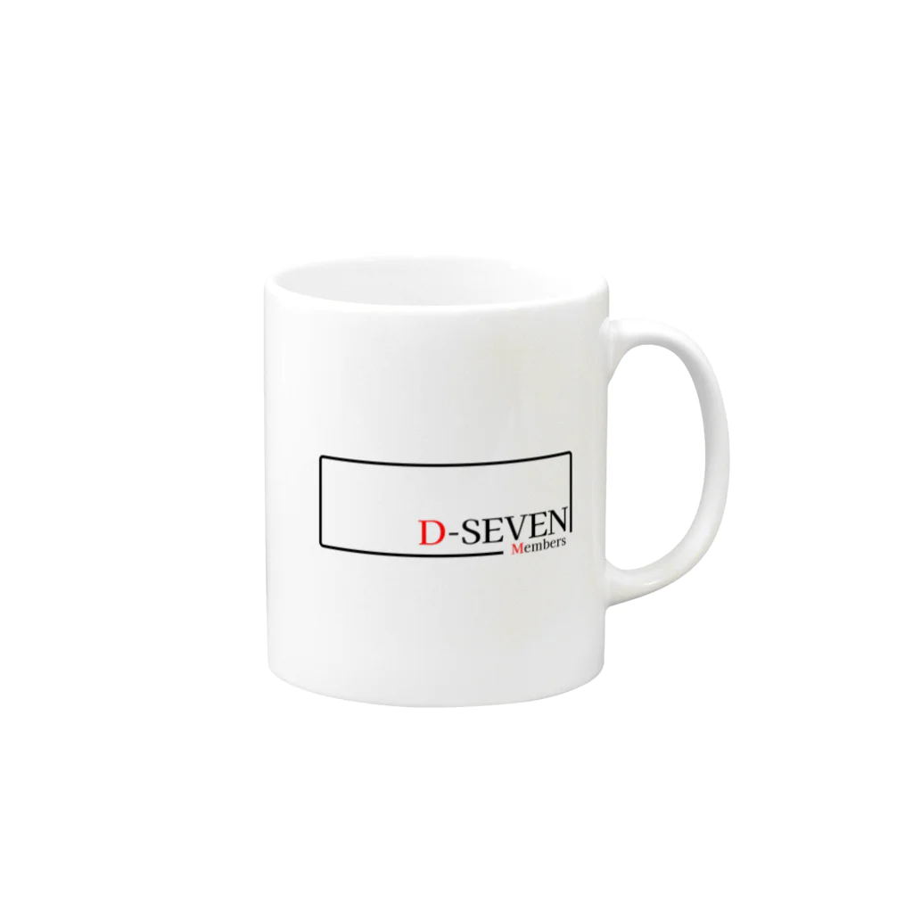 D-SEVENメンバーシップ限定ショップのD-SEVENメンバー限定 Mug :right side of the handle