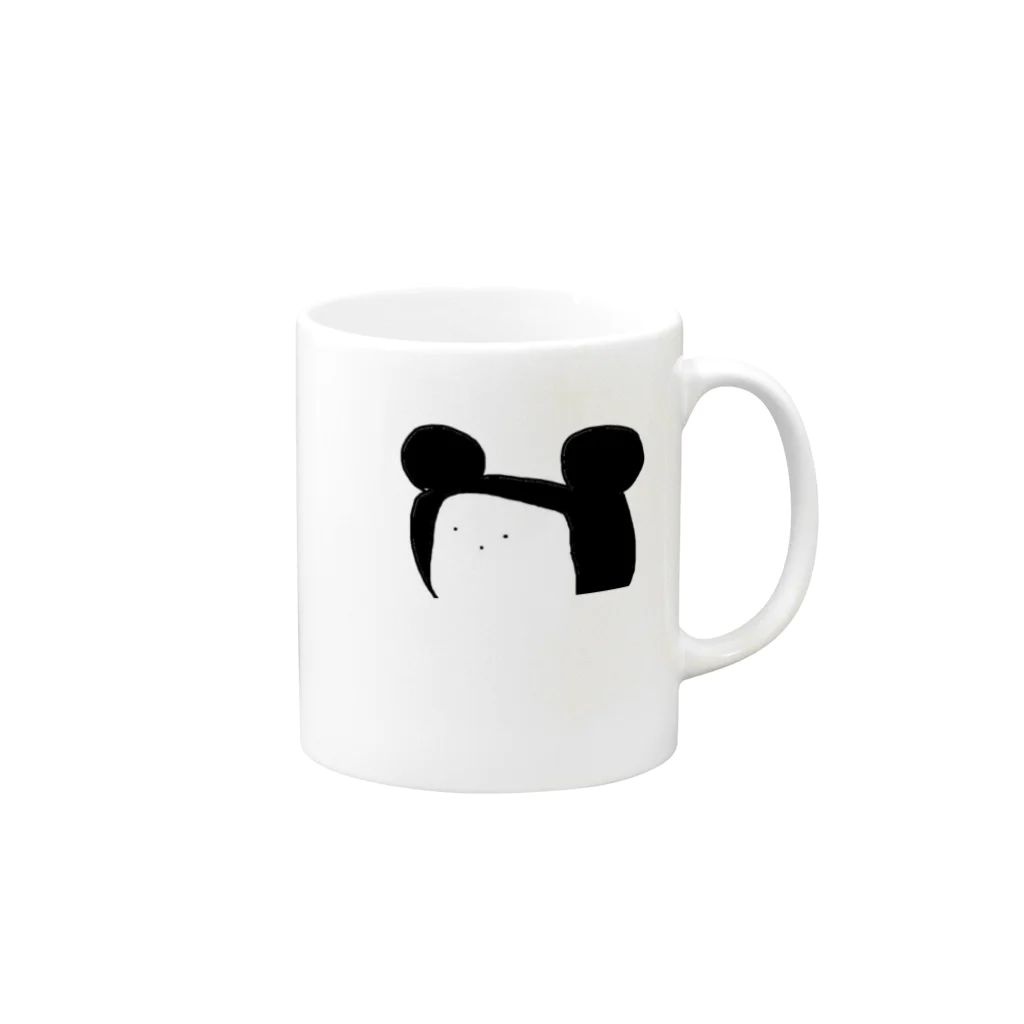 たけちゃんのお店のみねっきーシリーズ Mug :right side of the handle