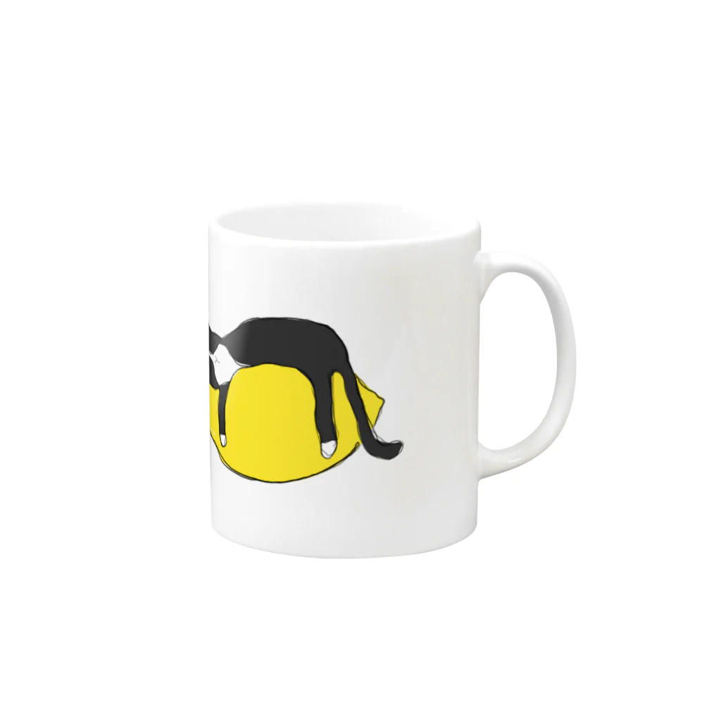 nabonのlemon3 Mug :right side of the handle