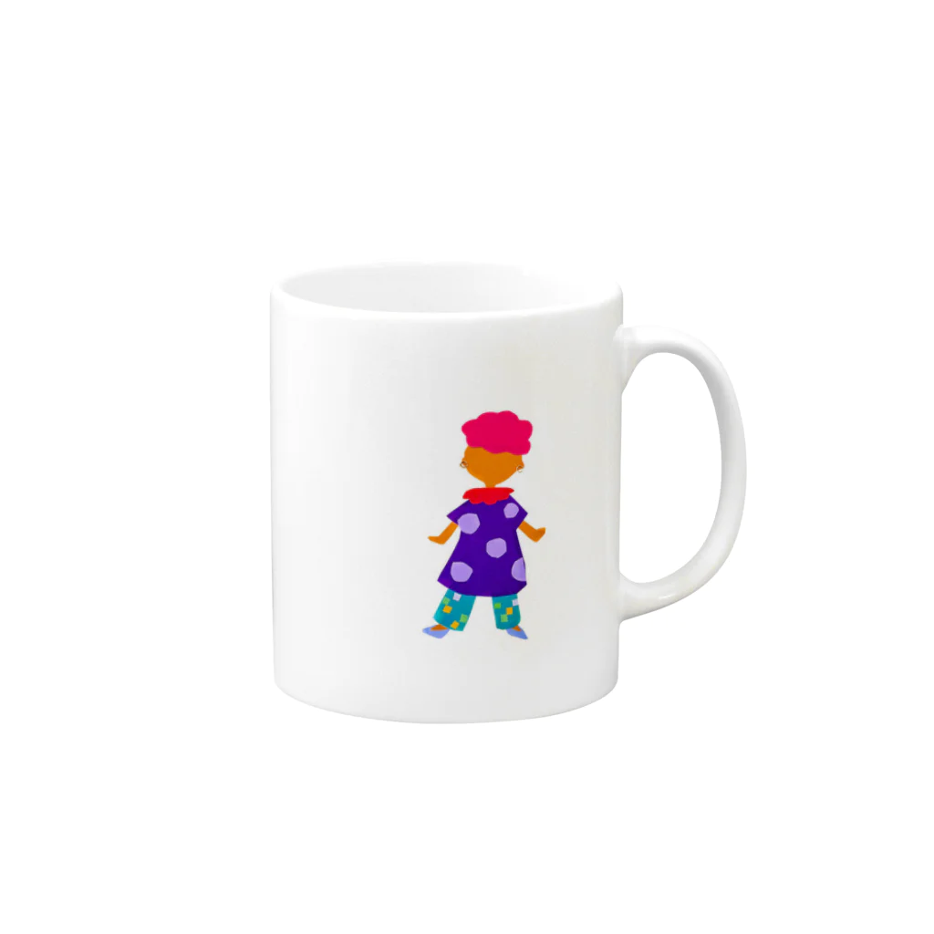 Betty Chan のStar on stage Mug :right side of the handle