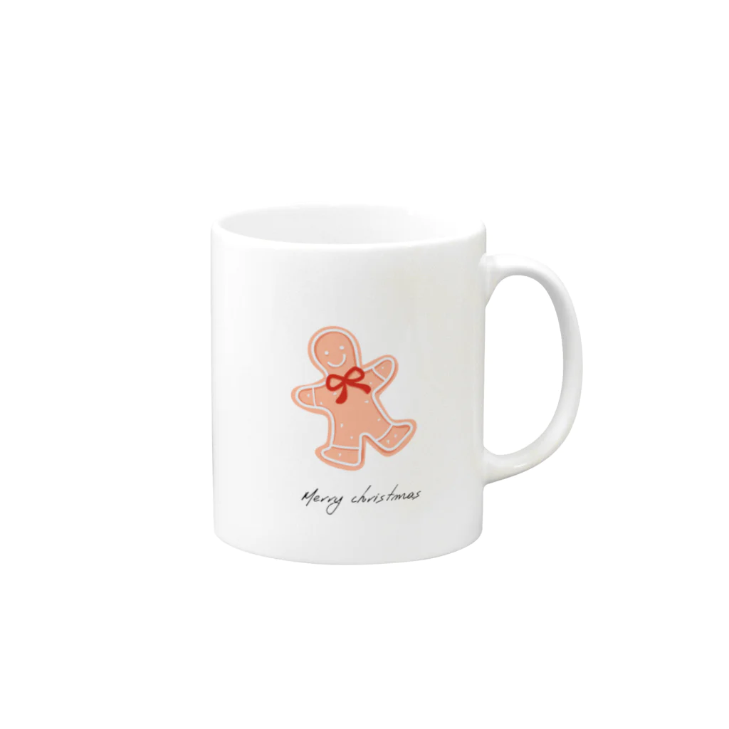 orange_honeyのクリスマス35 Mug :right side of the handle