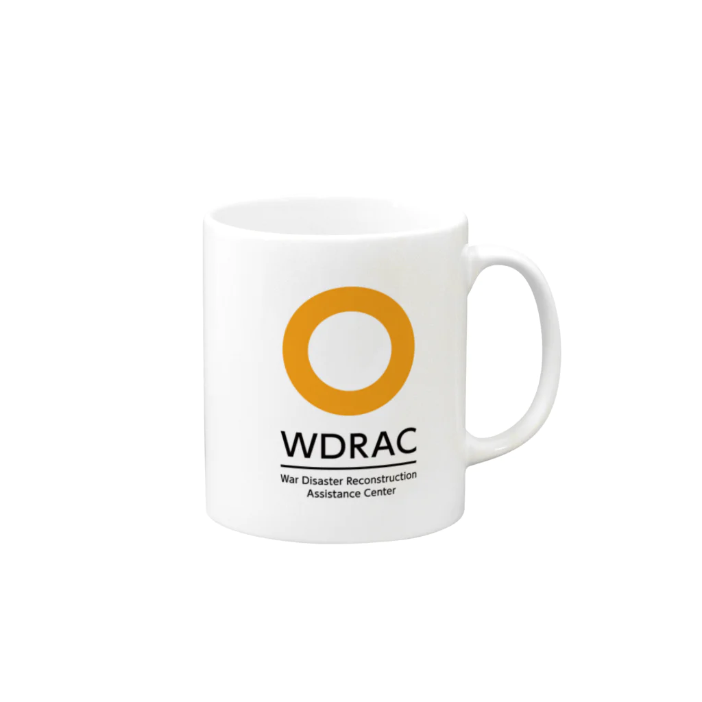 WDRAC Offical ShopのWDRAC ロゴ 公式アイテム Mug :right side of the handle