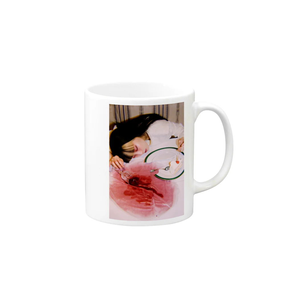 nのFensterMagazine Mug :right side of the handle