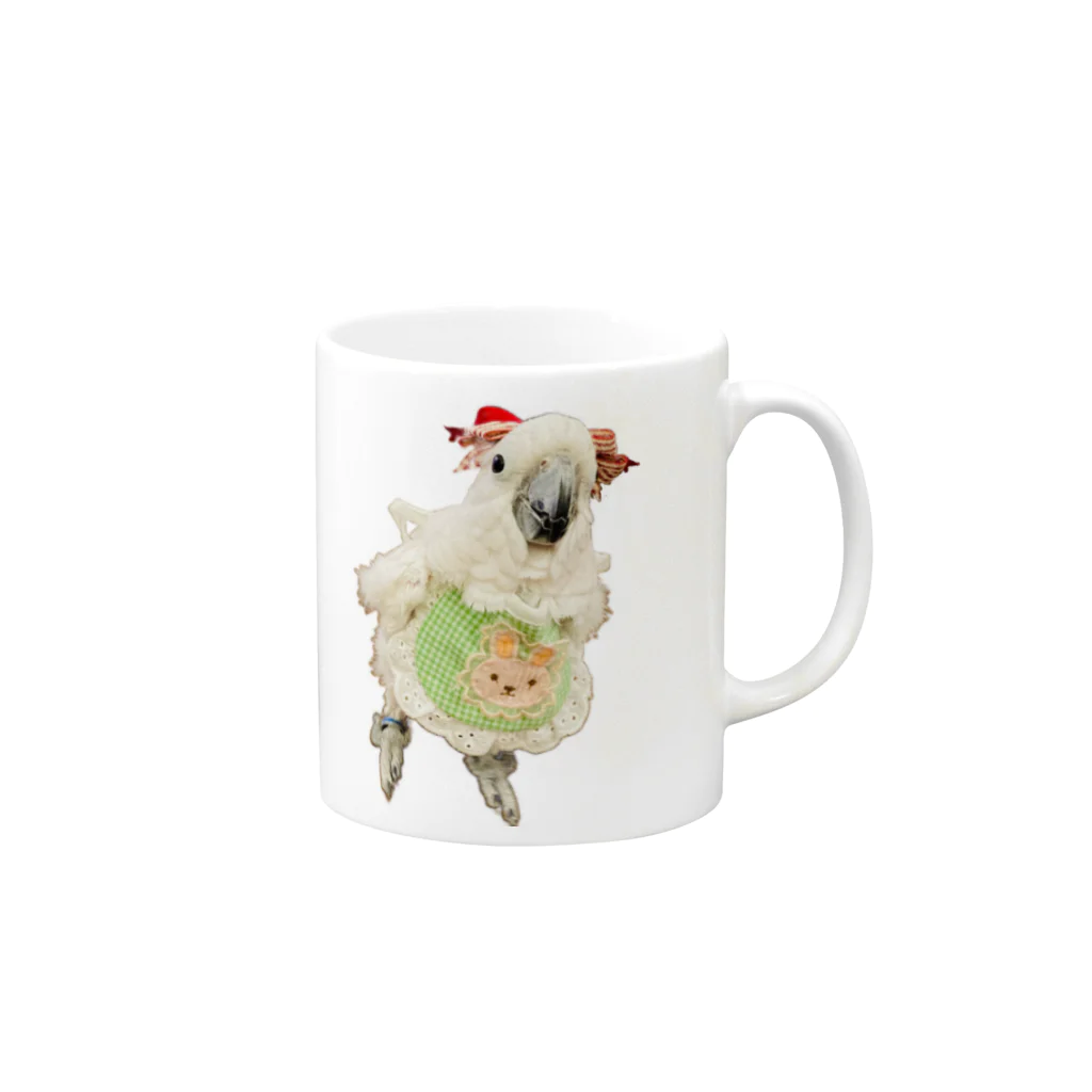 トコトコわた子のカントリーわた子マグ Mug :right side of the handle