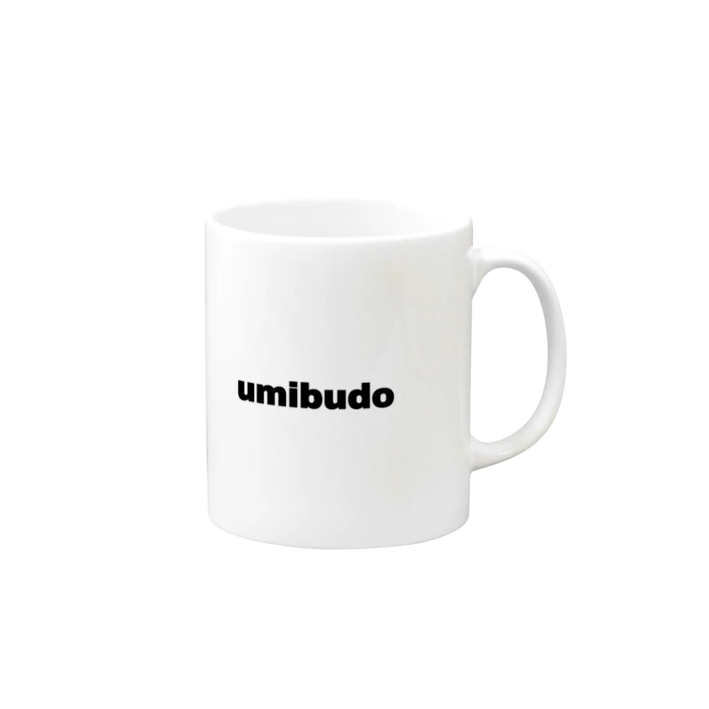 メラメラのumibudo Mug :right side of the handle