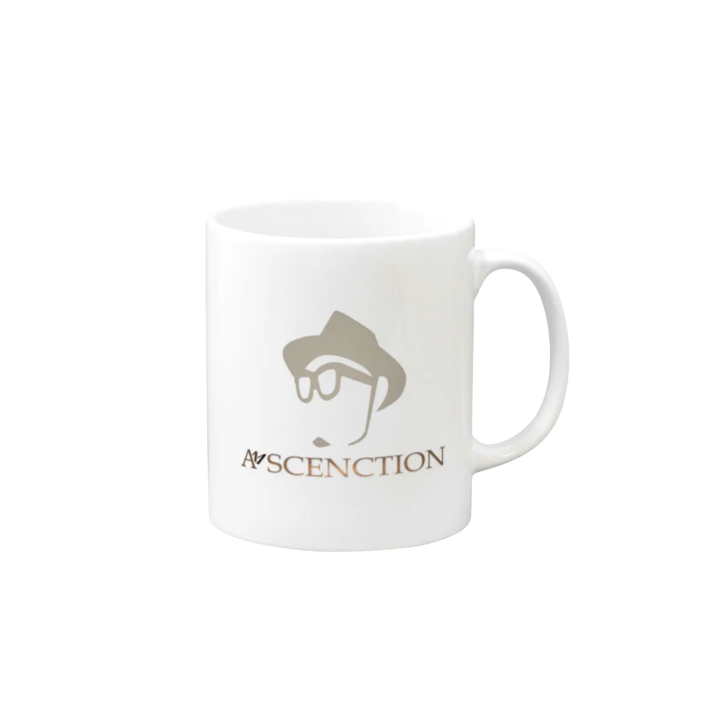 ASCENCTION by yazyのASCENCTION　02（23/01） Mug :right side of the handle