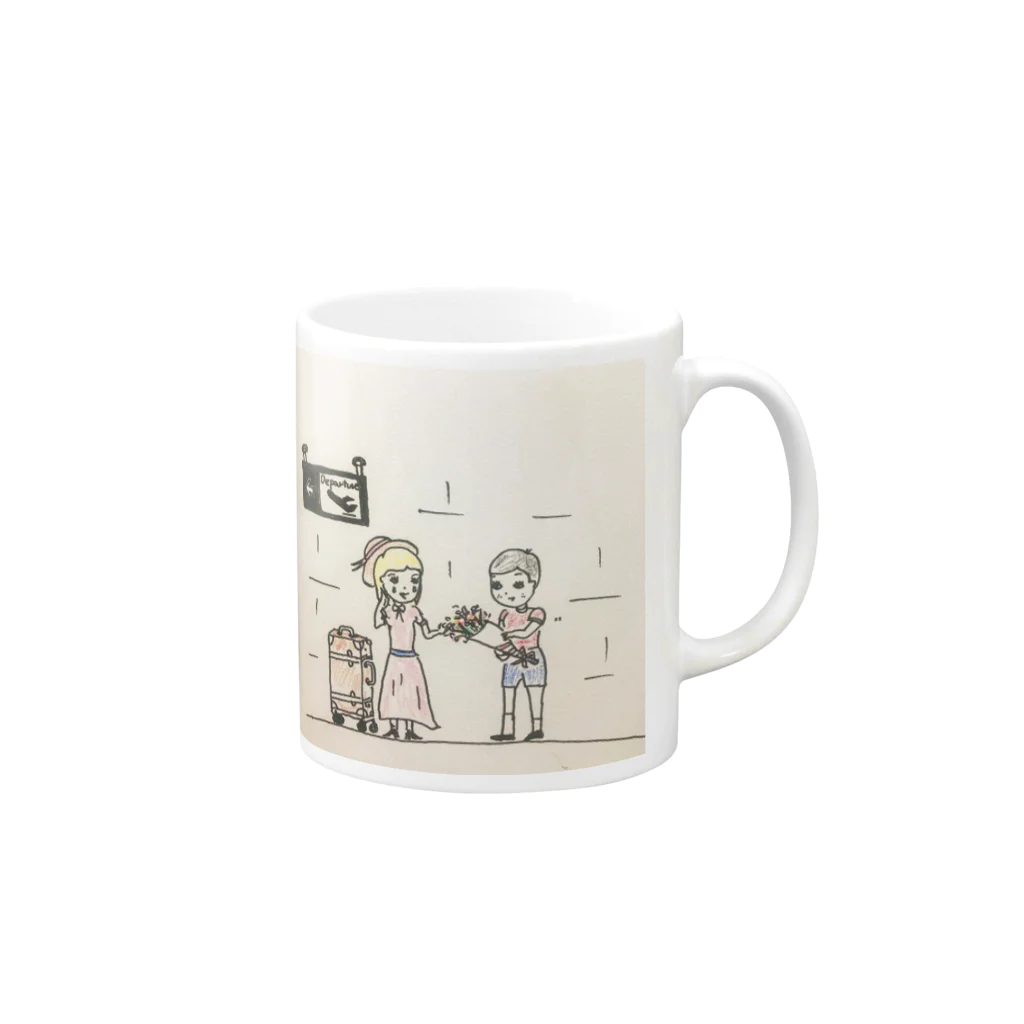 kenny'sのairport Mug :right side of the handle
