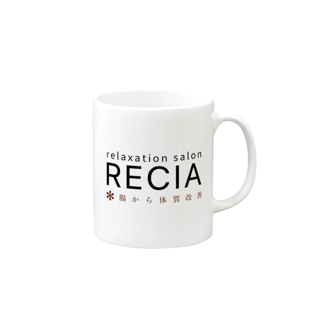 RECIArelaxationsalonのRECIArelaxationsalon　公式アイテム Mug :right side of the handle