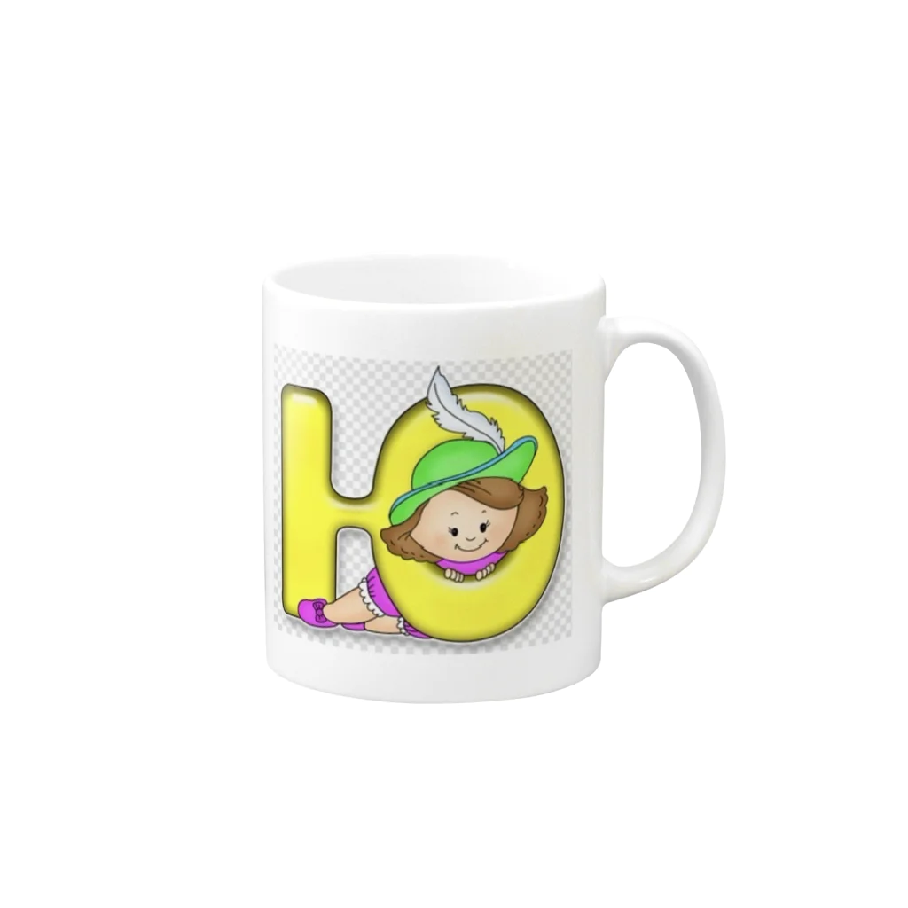 MA2023のスマイルちゃん Mug :right side of the handle