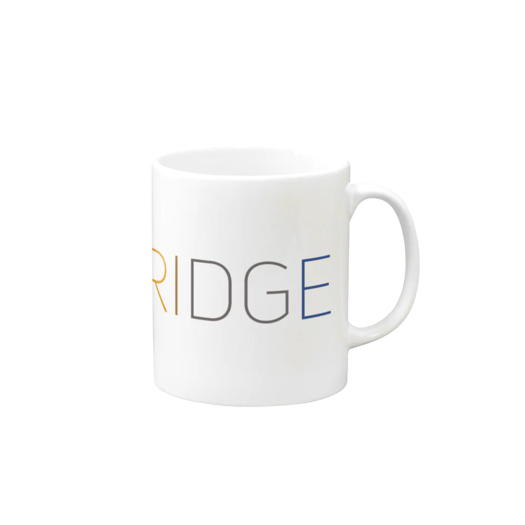 BRIDGE【ブリッジ】公式ショップのBRIDGEロゴ マグカップの取っ手の右面