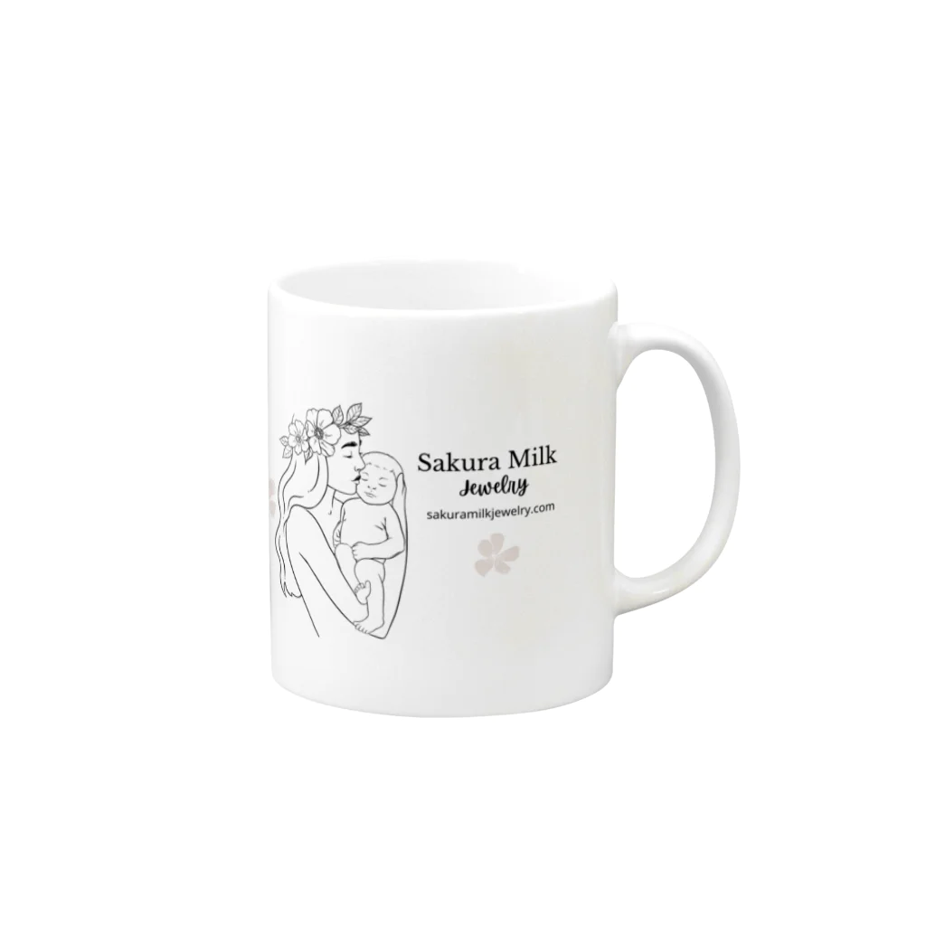 SMJのMUG マグカップの取っ手の右面