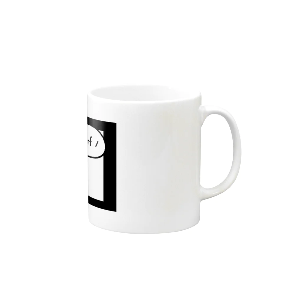 ことり屋の悪いトリ Mug :right side of the handle