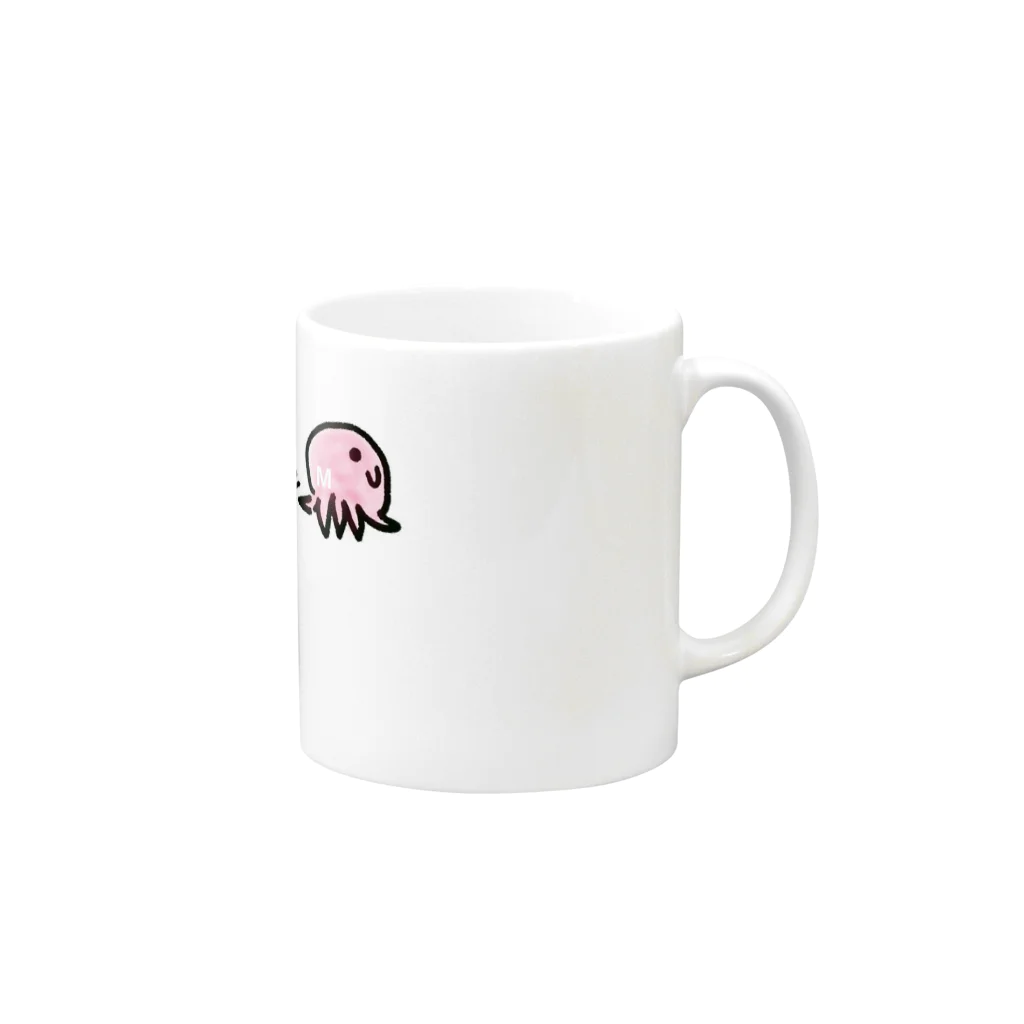 モルモルのお店のえむ Mug :right side of the handle