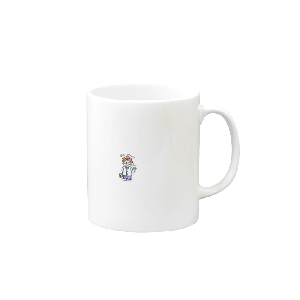 sugarのウッチーのつぶやき Mug :right side of the handle