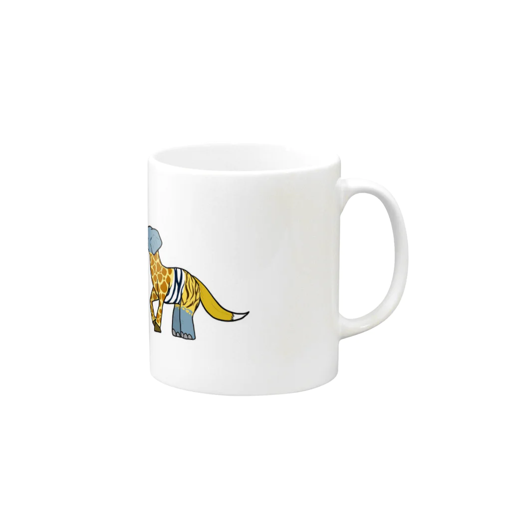 Kamekitiのぞりん Mug :right side of the handle