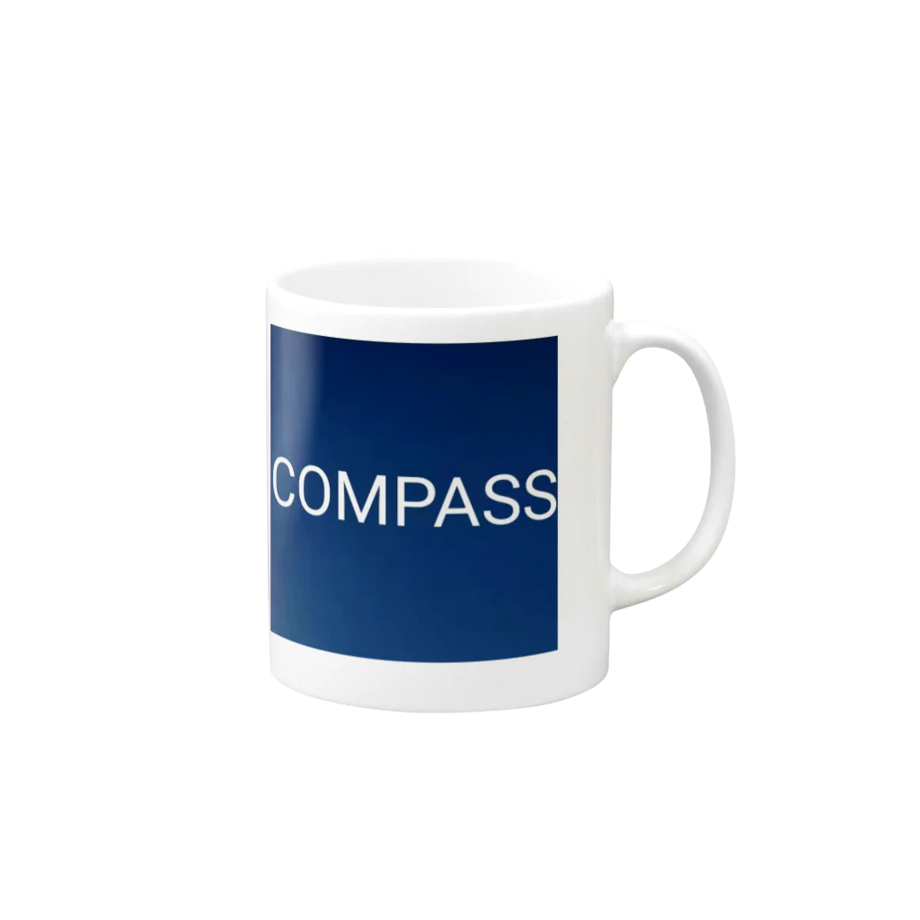 COMPASSのCOMPASSオリジナルパーカー Mug :right side of the handle