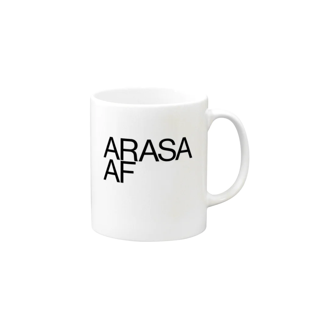 AmbroiseVelvetのArasa AF Mug マグカップの取っ手の右面