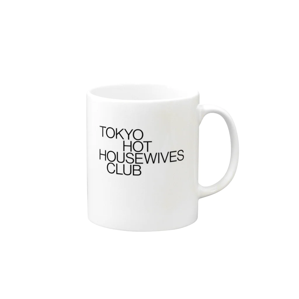 AmbroiseVelvetのTokyo Hot Housewives Club Mug マグカップの取っ手の右面