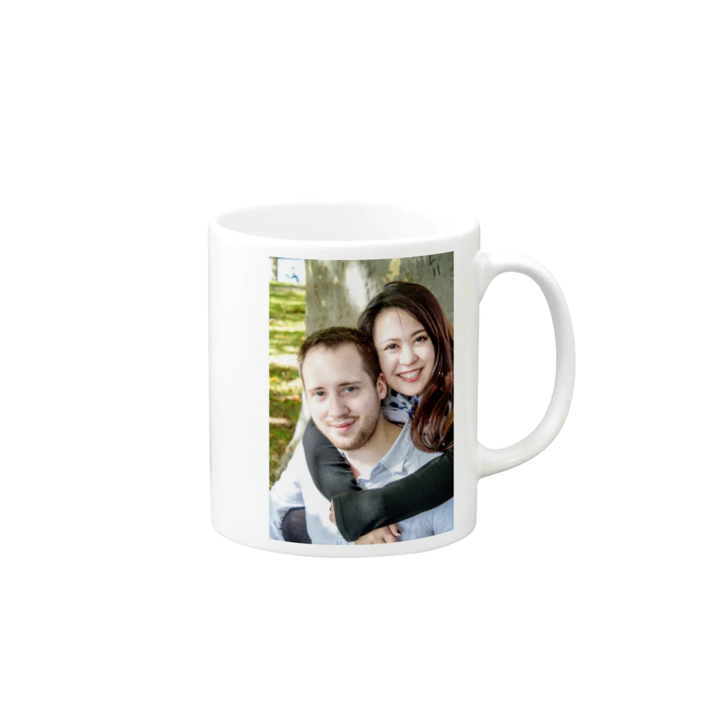 g6JFDxVgzQ2rfJmの絵になる Mug :right side of the handle