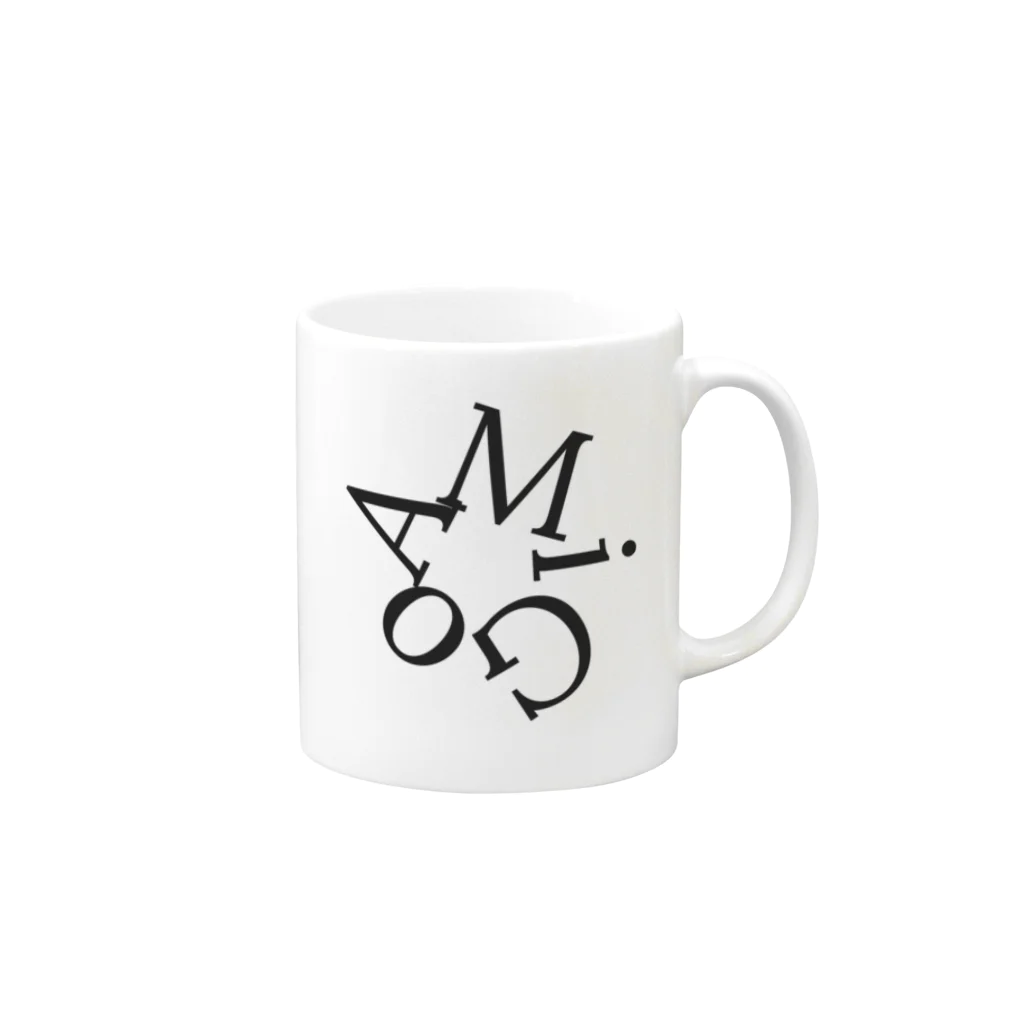 AMiGoのCircle AMiGo Mug :right side of the handle