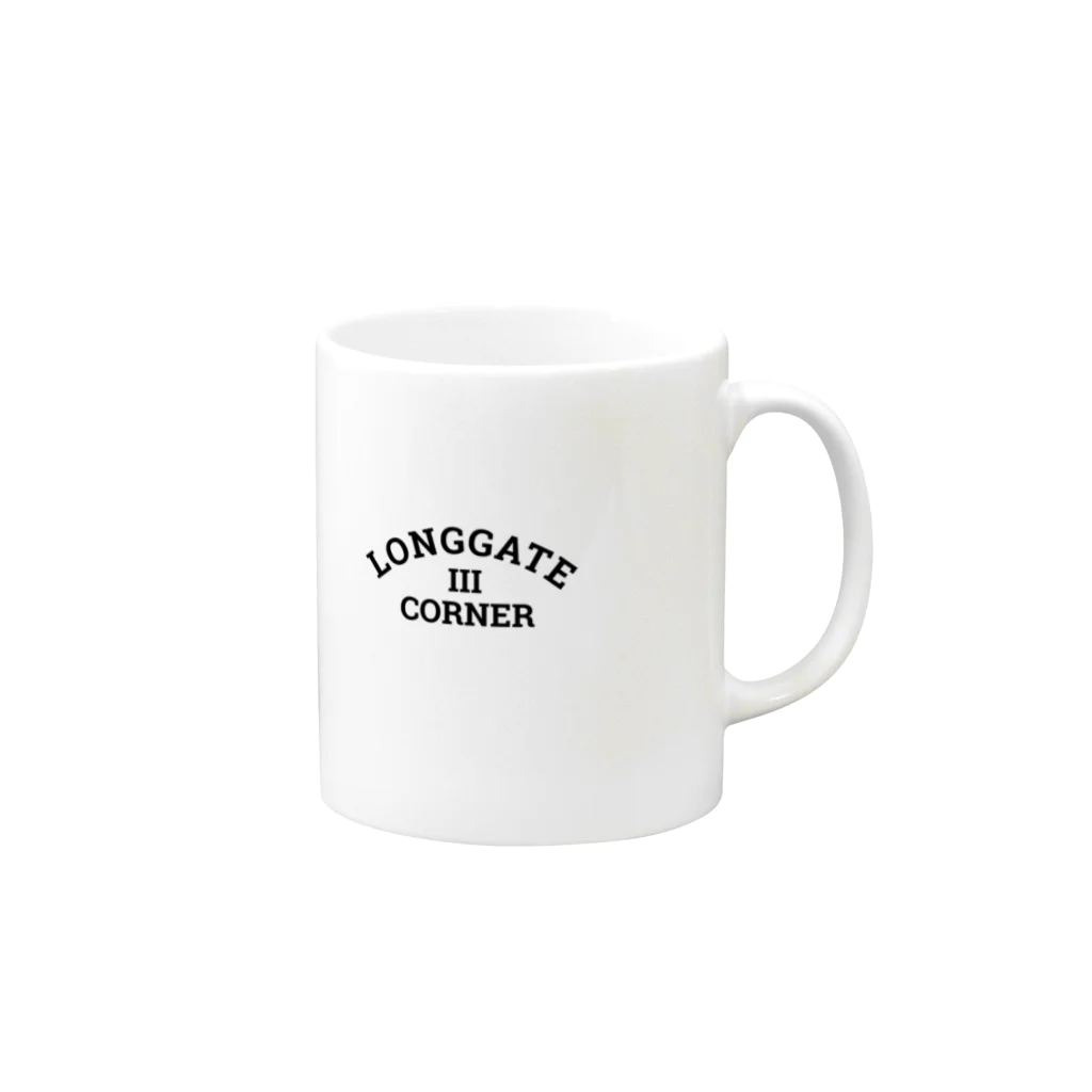 LONGGATEのLONGGATEマグ3コーナー Mug :right side of the handle