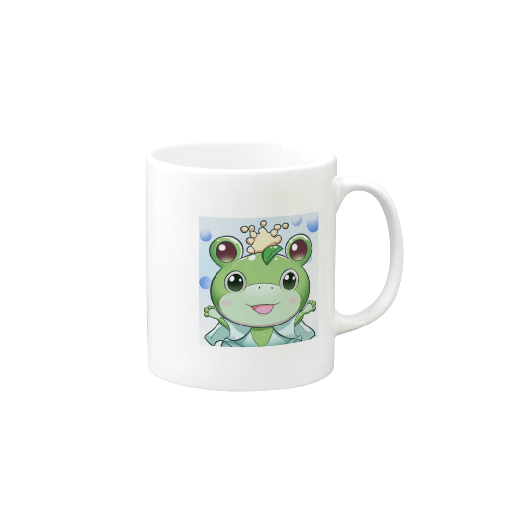 Crypt FroppyのCrypt Froppy no.8 Mug :right side of the handle