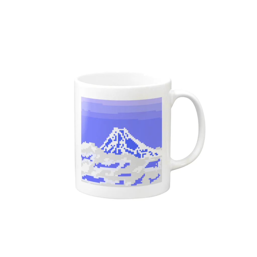 せんとやの富士山 Mug :right side of the handle