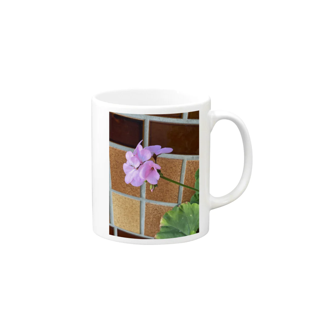 みぃたそshopの花の祭り Mug :right side of the handle