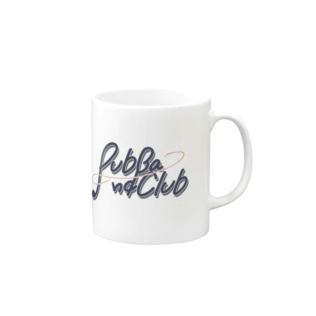 PUB Band Club(公式)のロゴ入りグッズ Mug :right side of the handle