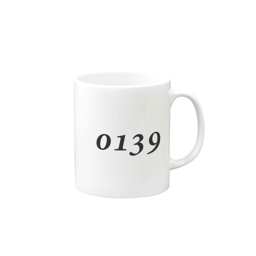 ミクステの0139 -old style- Mug :right side of the handle