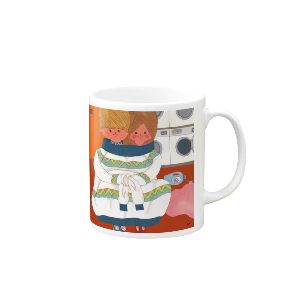 池田蔵人のセイター Mug :right side of the handle