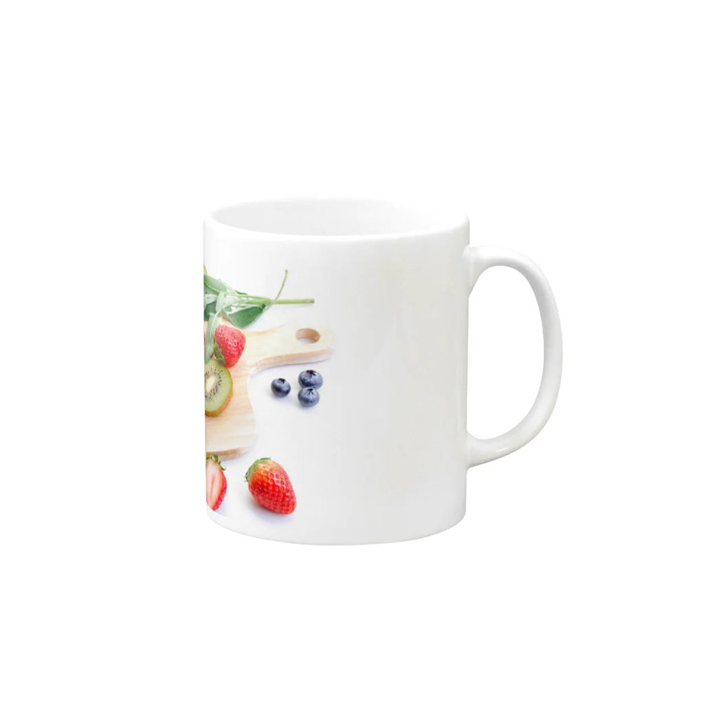 KのFRUITY Mug :right side of the handle