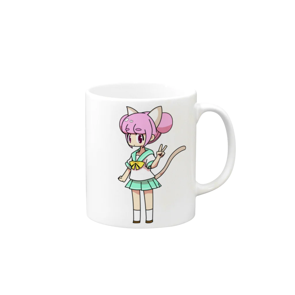 RDR™のncさんピース Mug :right side of the handle