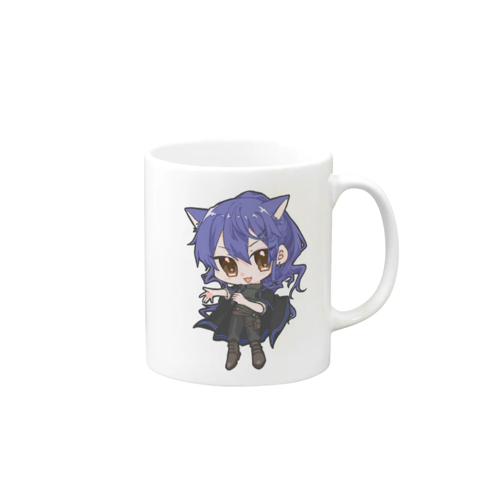 まぐなの雑貨屋のまぐなの雑貨店 Mug :right side of the handle