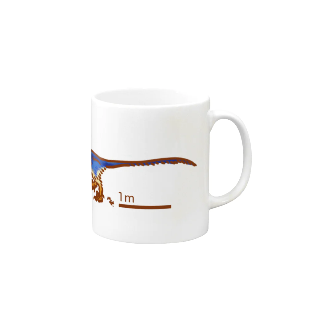 segasworksのデイノニクス・アンティルロプス（白亜紀の牛たち より） Mug :right side of the handle