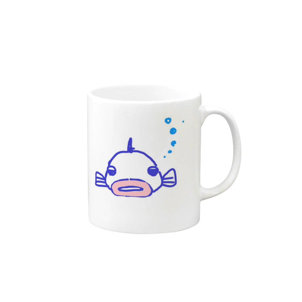 にわとりのあんキモ Mug :right side of the handle